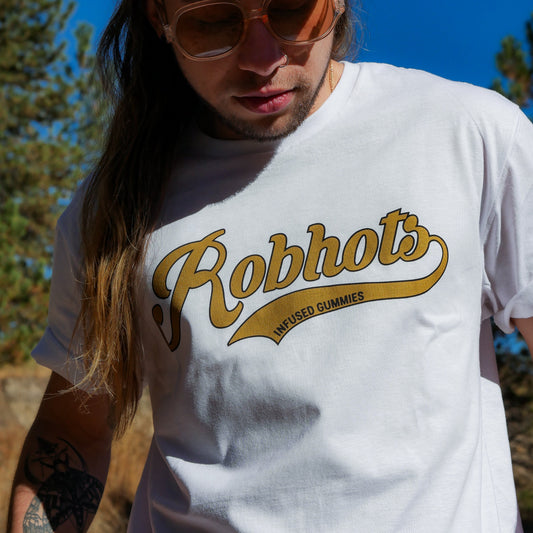 Robhots Gold Baseball T-Shirt